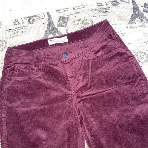 Old Navy Sweetheart NWT! Pop-Color Corduroy Flare Pant Size 4 - Picture 6 of 13